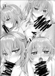  1boy 1girl ^^^ ahoge bar_censor blue_archive blush breasts breasts_apart censored chinese_commentary commentary_request completely_nude cum cum_on_body cum_on_hair erection facial fellatio furrowed_brow grabbing_another's_breast grabbing_another's_penis greyscale groping hair_between_eyes hair_intakes half-closed_eyes hetero imoe_(1017933989) licking licking_penis long_hair looking_at_penis looking_at_viewer monochrome multiple_views natsu_(blue_archive) nipples nose_blush nude open_mouth oral penis pov pov_hands profile side_ponytail sidelocks simple_background small_breasts solo_focus sweat tearing_up tongue tongue_out upper_body white_background 