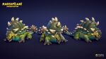 16:9 2022 2_horns 3_toes 3d_(artwork) adobe_photoshop_(artwork) ambiguous_feral ambiguous_gender ankylosaurian ankylosaurid ankylosaurus armored_body autodesk_maya_(artwork) back_spikes bent_legs biped black_claws black_eyebrows blue_background blue_tail cheek_spikes claws colored company_logo company_name digital_media_(artwork) dinosaur english_description english_text eyebrows facial_spikes feet feral gradient_background green_body green_scales green_tail hi_res horn long_tail markings marsupilami:_hoobadventure marsupilami_(series) multicolored_body multicolored_scales multicolored_tail no_pupils nude nude_ambiguous official_art open_mouth open_smile ornithischian prehistoric_species quadruped red_eyes red_tongue reptile scales scalie sergey_titov shaded shockwave_(marsupilami) simple_background smile solo spiked_tail spikes spikes_(anatomy) spots spotted_body spotted_scales substance_painter_(artwork) tail tan_horn tan_spikes teeth text thick_eyebrows thyreophoran title toe_claws toes tongue turnaround unity_(artwork) white_sclera widescreen yellow_spots zbrush_(artwork)