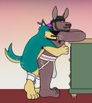 absurd_res anal anal_penetration anthro anthro_on_anthro anthro_penetrated anthro_penetrating anthro_penetrating_anthro armpit_hair armpit_sniffing armpit_tuft arms_around_another arms_around_chest arms_around_partner arms_around_torso arms_around_waist aroused aroused_by_another aroused_face aroused_male athlete backwards_baseball_cap backwards_cap backwards_hat barazoku barefoot baseball_cap beanie beard biceps big_butt big_muscles black_armpit_hair black_beanie black_beard black_clothing black_eyebrows black_facial_hair black_hat black_headwear black_sideburns body_hair body_worship briefs briefs_around_legs briefs_down brown_body brown_fur bulge butt canid canine canis clothed clothed_sex clothing clothing_around_legs domestic_dog duo eddicus eduardo_(eddicus) eyebrows facial_hair feet fur grabbing_another grabbing_from_behind grabbing_partner green_body green_fur grin hat headgear headwear hi_res holding_another holding_from_behind holding_partner hug hugging_another hugging_from_behind hugging_partner humping jock jockstrap kangaroo larger_anthro larger_male larger_penetrated leaning leaning_forward leaning_on_another licking licking_arm looking_pleasured macropod male male/male male_penetrated male_penetrating male_penetrating_male mammal manly marsupial muscular muscular_anthro muscular_arms muscular_male muscular_thighs musk musk_worship musky_armpit musky_body partially_clothed penetration penile penile_penetration penis_in_ass pounding_ass purple_baseball_cap purple_clothing purple_hat purple_headwear sex side_view sideburns size_difference smaller_anthro smaller_male smile smirk sniffing standing standing_sex tail thick_arms thick_thighs thrusting tongue tough_guy underwear underwear_around_legs underwear_down white_briefs white_clothing white_jockstrap white_underwear yellow_body yellow_fur