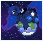 anus areola big_butt big_teats blue_areola blue_nipples blue_vulva butt crotch_breasts earth equid equine female female_feral feral friendship_is_magic genitals hasbro hi_res horn horse huge_teats looking_back macro mammal moon my_little_pony mythological_creature mythological_equine mythology nipples object_in_pussy object_vore planet pony princess_luna_(mlp) puffy_anus rear_view smile solo space teats thisnameistaken unbirthing vaginal vore vulva winged_unicorn wings