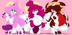 absurd_res anthro arachnid areola arthropod ball_tuft balls balls_on_ground belly big_areola big_balls big_feet big_hair big_nipples big_penis blue_eyes buttons_(nipples) casual_nudity chest_tuft claws dusk_lycanroc earpiece erection fangs feet femon_(nimmy) flaccid fluffy fluffy_hair fluffy_tail fur fuzzy_balls generation_7_pokemon genitals green_eyes group gynomorph hair hand_on_penis hi_res horn huge_areola huge_balls huge_nipples huge_penis intersex long_nipples lycanroc midday_lycanroc midnight_lycanroc mistress_(nimmy) mouse_ears nimmy nintendo nipples nubbed_penis open_mouth overweight overweight_intersex paws penis penis_size_difference pink_body pink_claws pink_fur pink_hair pink_penis pokemon pokemon_(species) purple_body purple_claws purple_eyes purple_fur purple_hair purple_nipples purple_penis raised_foot red_body red_claws red_fur red_hair red_nipples red_penis shortstack shortstack_intersex side_by_side small_but_hung smile spider tail tan_ears teeth tefemmosus thick_thighs toe_claws tongue tongue_out trio tuft white_balls white_body white_fur wide_hips