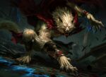 anthro canid canine digital_media_(artwork) edgar_(magic_the_gathering) fur hasbro joshua_raphael magic:_the_gathering male mammal mythological_canine mythological_creature mythology solo solo_focus tagme teeth werecanid werecanine werecreature werewolf white_body wizards_of_the_coast