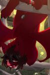  anthro bat bat_nose bat_wings big_breasts branch breasts brown_hair ear_piercing ear_ring eyewear eyewear_only fangs feet female fur genitals glasses glasses_only hair hanging_breasts hanging_upside_down hi_res leaf-nosed_bat mammal membrane_(anatomy) membranous_wings microbat mochii_tiger nude nude_anthro nude_female piercing red_body red_fur ring_piercing round_glasses sauvignon smile solo teeth upside_down vampire_bat vulva wearing_glasses wings yangochiropteran 