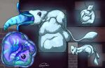  absurd_res antennae_(anatomy) bodily_fluids digestion dipstick_tail gyrotech hi_res internal lantern_mouse_(rain_world) markings oral_vore organs rain_world size_difference slugcat smaller_pred stomach stomach_acid tail tail_markings videocult vore weight_gain yoku_(gyrotech) 