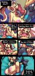 4_fingers absurd_res animal_genitalia animal_penis anthro anthrofied areola balls big_balls big_breasts big_butt bill_(skybluefox) bittenhard black_body black_fur blonde_hair blue_body blue_fur breast_squish breasts butt canine_genitalia canine_penis comic cuddling deep_throat digit_ring duo english_text eyes_closed face_fucking fellatio female female_anthro fingers fur generation_1_pokemon generation_4_pokemon genitals hair hand_on_head hand_on_hip hands_on_crotch hi_res huge_breasts irrumatio jewelry knot knotting licking male male/female mouth_full nintendo nipples nude oral oral_knotting oral_penetration penetration penile penis penis_in_mouth penis_lick pink_areola pink_nipples pokemon pokemon_(species) pokemorph ponytail red_eyes ring romantic rose_(skybluefox) sex sheath smile squish tail text text_box thick_thighs tongue uneven_eyes wedding_ring yellow_body yellow_fur