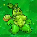 1:1 2d_animation animated animated_gif big_breasts breasts cabbage-pult_(pvz) curvy_figure electronic_arts elemental_creature elemental_humanoid eyelashes female female_focus flora_fauna huge_breasts humanoid long_eyelashes loop low_res nipples plant plant_humanoid plantie plants_vs._zombies popcap_games presenting presenting_breasts puffy_nipples shaking_breasts short_playtime simple_face sitting_on_grass solo spread_legs spreading thick_thighs unzipped_bodysuit waneczka228 wide_hips