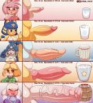 amy_rose animal_crossing animal_genitalia animal_humanoid animal_penis ankha_(animal_crossing) anthro aquatic aquatic_humanoid barrel blue_body blue_hair blush bodily_fluids bovid breath bucket canid canine canine_genitalia canine_penis canis caprine chart clothing container crab_face cum cup domestic_cat domestic_dog dress english_text equine_genitalia eulipotyphlan excessive_cum excessive_genital_fluids eyes_closed felid feline felis fish fish_humanoid genital_fluids genitals goat group gynomorph hair hedgehog hi_res horn humanoid intersex isabelle_(animal_crossing) knot knotted_penis long_ears mammal measuring measuring_penis minette mug nintendo panting penis penis_chart penis_lineup pink_body sega shirt shy skullgirls smile sonic_the_hedgehog_(series) spiked_penis spikes spikes_(anatomy) text topwear toriel undertale_(series) vest white_body