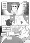 absurd_res ancient_pokemon anthro band-aid bandage big_penis blush bodily_fluids breasts close-up comic dialogue duo english_text erection eyelashes female first_person_view generation_3_pokemon generation_9_pokemon genital_fluids genitals glans hair heart_eyes heart_symbol hi_res huge_penis jadenarts koraidon kyros_(jadenarts) legendary_pokemon looking_at_another male male/female male_pov mawile medium_breasts meeya_(jadenarts) monochrome navel nintendo nipples nude paradox_pokemon penis penis_on_vulva piercing pokemon pokemon_(species) precum profanity requesting sex sex_request sharp_teeth teasing teeth text thigh_sex throbbing throbbing_penis vaginal_fluids vein veiny_penis vulva
