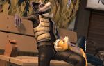 2024 3d_(artwork) 5_fingers absurd_res anthro athletic athletic_anthro athletic_male bench canid canine canis city clothed clothed_anthro clothed_male clothing cutebunnyboi digital_media_(artwork) duo eyebrows eyes_closed fingers fox fox_mccloud fur green_eyes grey_body grey_fur hair hand_on_chest happy hi_res inner_ear_fluff looking_at_another looking_at_partner looking_up looking_up_at_another looking_up_at_partner lying lying_on_another male male/male male_anthro mammal multicolored_body multicolored_fur nails nintendo on_back plant public relaxed_expression relaxing shrub sitting slim slim_anthro slim_male smile source_filmmaker_(artwork) star_fox tail tuft two_tone_body two_tone_fur white_body white_fur wolf wolf_o'donnell yellow_body yellow_fur