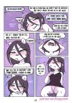 absurd_res alcohol annoyed anthro bar beverage blush blush_lines bodily_fluids brown_eyes clothing comic comic_panel dark_hair dialogue dress drunk english_text eulipotyphlan female food fruit furniture hedgehog hedgehog_girl_(kyogummi) hi_res kyogummi lemon mammal margarita multicolored_body musical_note musical_symbol nightclub pink_clothing pink_underwear plant profanity sexual_frustration short_ears shy sitting solo sound_effects speech_bubble spread_legs spreading substance_intoxication sweat sweatdrop symbol table tears text underwear url wet wet_clothing wet_underwear