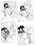 4:5 absurd_res alternate_universe angry anthro asgore_(underfell) belly big_belly body_hair bovid bulge caprine english_text goat hi_res huge_belly human jalaboy male mammal pregnant pregnant_male text underfell undertale_(series)