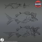 1:1 2021 absurd_res advertisement aquatic asset_samuel beanie beanie_only bulging_eyes clothing company_logo copyright_name copyright_symbol digital_drawing_(artwork) digital_media_(artwork) dorsal_fin english_description english_text facial_scar feral fin fish front_view furrowed_eyebrows grey_background grey_beanie grey_body grey_clothing grey_eyes grey_fin grey_gums grey_hat grey_headwear grey_scales grey_sclera grey_tail gums happy's_humble_(series) happy's_humble_burger_farm hat hat_only headgear headgear_only headwear headwear_only hi_res male male_(lore) male_feral monochrome monster mostly_nude mostly_nude_feral mostly_nude_male no_eyebrows no_pupils official_art open_mouth salmon salmonid_(fish) sammy_the_surly_salmon scales scar shao_xii sharp_teeth side_view simple_background sketch_page sockeye_salmon solo symbol tail tail_fin teeth text x_scar zipper