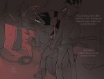 2026 2_horns ambiguous_feral ambiguous_gender anal anal_penetration ankles_tied anthro anthro_penetrating anthro_penetrating_humanoid barn bdsm bent_over biped blitzo_(helluva_boss) bodily_fluids bombproof_(helluva_boss) bondage boots bottomwear bottomwear_down bound butt clothed clothed_anthro clothed_humanoid clothed_male clothing dangerous demon demon_humanoid dialogue dominant dominant_anthro duo_focus english_description english_text equid equine eye_roll eyebrows fangs feral fingers footwear from_behind_position fur grin group hair hands_tied hellaverse helluva_boss hooves horn horse humanoid humanoid_on_anthro humanoid_penetrated imp inside kerchief light lighting male male/male male_anthro male_focus male_humanoid male_penetrated male_penetrating male_penetrating_male mammal moan monochrome neckerchief neckwear onomatopoeia pants pants_down partially_clothed penetration penile penile_penetration penis_in_ass plap potatonebula pupils quadruped restraints rope rope_bondage saliva saliva_string sex sharp_teeth shoes short_hair signature slit_pupils smile snout sound_effects spade_tail spiked_tail spikes spikes_(anatomy) standing standing_sex striker_(helluva_boss) striped_horn stripes submissive submissive_male tail tail_grab talking_to_another talking_to_partner teeth text tongue topless topless_anthro topless_humanoid topless_male trio unguligrade white_text