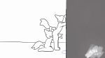 16:9 alternativefoot anal animated animated_gif anthro bodily_fluids cum cum_drip dripping duo genital_fluids hi_res line_art male male/male oral rimming rimming_male sex short_playtime unfinished widescreen