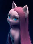  2015 blue_eyes earth_pony equine female feral friendship_is_magic fur hair horse katputze long_hair looking_at_viewer mammal my_little_pony pink_fur pink_hair pinkamena_(mlp) pinkie_pie_(mlp) pony solo 