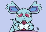  breasts cum cum_in_mouth cum_inside duo faceless_male fellatio female male nidorina nintendo not_a_furfag oral pok&eacute;mon purple_eyes sex titfuck video_games 