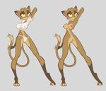  2015 anthro bigger_version_at_the_source breasts brown_fur cat clothing david_lillie dreamkeepers feline female fur hair mammal multiple_images nipples nude paws porn_cat pussy shirt solo underwear 