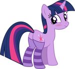 alpha_channel blush butt cutie_mark equine female friendship_is_magic horn looking_at_viewer mammal my_little_pony plain_background slb94 smile socks solo transparent_background twilight_sparkle_(mlp) unicorn 