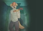  anthro bioshock blue_eyes canine dog fur hair male mammal spazzyhusky teeth 