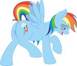  alpha_channel anus blush breathing cutie_mark equine female friendship_is_magic heat htpot mammal my_little_pony open_mouth pegasus plain_background pussy rainbow_dash_(mlp) solo transparent_background wings 