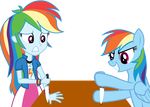  2014 animated blue_body blue_fur clothed clothing duo equestria_girls equine female friendship_is_magic fur hair holding human knife knife_game long_hair mammal multicolored_hair my_little_pony pegasus purple_eyes rainbow_dash_(eg) rainbow_dash_(mlp) rainbow_hair tiredbrony wings 