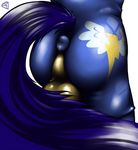  2014 anthro anthrofied anus balls clothing equine friendship_is_magic horse male mammal my_little_pony plain_background shiny skinsuit solo taharon tight_clothing white_background wonderbolts_(mlp) 