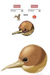  ambiguous_gender avian bird doduo english_text fusion kane_carter_(artist) nintendo plain_background pok&eacute;mon text video_games voltorb 