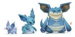  cryptid-creations female nidoqueen nidoran nidorina nintendo plain_background pok&eacute;mon video_games 