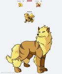  ambiguous_gender anthro arcanine canine english_text feral fox fusion mammal ninetales nintendo plain_background pok&eacute;mon red_eyes sinny-d_(artist) text video_games 