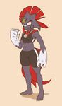  anthro breasts claws clothed clothing elgiza female nintendo pok&eacute;mon pok&eacute;morph solo teckworks video_games weavile wide_hips 