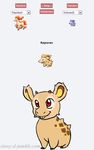  ambiguous_gender english_text equine female fusion horse mammal nidoran nintendo plain_background pok&eacute;mon rapidash red_eyes sinny-d_(artist) teeth text video_games 