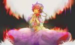  bad_id bad_pixiv_id eyes faux_traditional_media heart komeiji_satori purple_hair red_eyes short_hair solo sugi touhou 