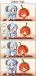  4koma comic habanero habanero-tan milk-san shigatake snack snacks translated 