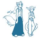  animated antho anthro basitin blush canine clothing english_text fur hair keidran keith_keiser male mammal natani tailwag text tom_fischbach twokinds webcomic wolf 
