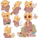  abrikos anthro cat eating feline female gurid-san ingredients katia_managan khajiit making_a_cat_cry:_the_adventure mammal prequel the_elder_scrolls video_games 