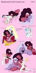  amethyst amethyst_(steven_universe) breasts dark_skin dickgirl female fingering garnet_(steven_universe) group group_sex heterochromia intersex lesbian multiple_eyes opal_(steven_universe) pearl_(steven_universe) penis pussy rough sex size_difference steven_universe threesome 