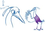  ambiguous_gender avian bird crane crossgender feral kung_fu_panda master_crane 
