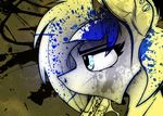  abstract ambiguous_gender depression dileak dileakstudios ear_piercing equine fan_character friendship_is_magic gun half-closed_eyes horse mammal my_little_pony open_mouth piercing pony ranged_weapon solo suicide weapon 