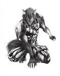  2020ad akira anthro armor armored canine male mammal monster nasbak-cryman shoes soldier solo warrior weapon were werewolf wolf 