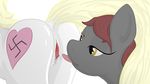  &lt;3 aryanne_(character) blonde_hair brown_hair butt clitoris cunnilingus duo equine faceless_female female friendship_is_magic fur grey_fur hair horse lesbian mammal my_little_pony myfriendsmustntknow nazi oral pony pussy sex vaginal veronika_(character) white_fur 