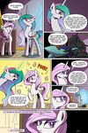  2014 changeling comic dialogue english_text equine female feral fleur_de_lis_(mlp) friendship_is_magic horn horse lovelyneckbeard male mammal my_little_pony pony princess_celestia_(mlp) text unicorn winged_unicorn wings 