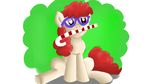  earth_pony equine eyewear female feral friendship_is_magic glasses horse jbond mammal my_little_pony pony quadruped sitting twist_(mlp) 