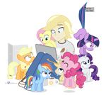  2014 alpha_channel applejack_(mlp) cute dm29 earth_pony equine fan_character female feral fluttershy_(mlp) friendship_is_magic horn horse human male mammal my_little_pony pegasus pinkie_pie_(mlp) pony rainbow_dash_(mlp) rarity_(mlp) twilight_sparkle_(mlp) unicorn wings young 
