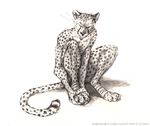  2014 anthro cheetah claws eyes_closed feline fur kenket male mammal nude paws solo spots whiskers wounded 