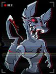  amputee animatronic anthro blood canine five_nights_at_freddy&#039;s fox foxy_(fnaf) hook hook_hand kittykatmaniac machine male mammal mechanical robot 