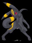  animated black_fur blush chest_tuft digitigrade edit eeveelution female feral fur haison in_heat nintendo plain_background pok&eacute;mon pussy pussy_juice red_eyes semi-anthro solo tongue tuft umbreon video_games wide_hips 
