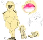  alpaca anthro breasts camelid female fluffy heartman98 hindpaw llama macro mammal milk overweight paws toes wide_hips 