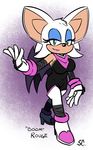  2014 anthro athletic_tape bat big_breasts blue_eyes breasts female hair mammal rouge_the_bat saltcore sega smile solo sonic_(series) white_hair wings 