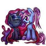  azure_night duo equine fan_character female feral friendship_is_magic horn inky_pinkie_(artist) mammal my_little_pony nuzzle princess_luna_(mlp) 