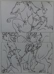  all_fours anal anthro balls big_breasts breasts canine comic dog faceless_male female forced forced_oral group group_sex kneeling male mammal muscles nipples open_mouth oral pawpads paws penis pulling_hair raised_tail rape sex side_view sinistervibe spots straight tail_grab threesome traditional_media_(artwork) 